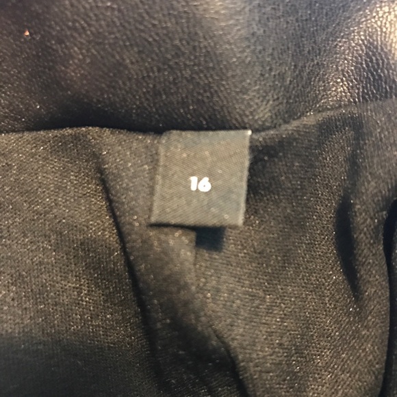 NWOT Reitmans  Vegan Leather Skirt Size 16 - Picture 13 of 14